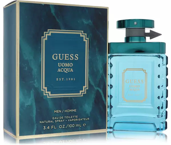 Guess Uomo Acqua for men 3.4 oz