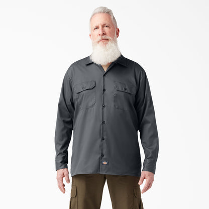 Dickies FLEX Relaxed Fit Long Sleeve Work Shirt A877S