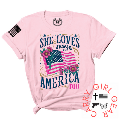 AND AMERICA TOO TEE