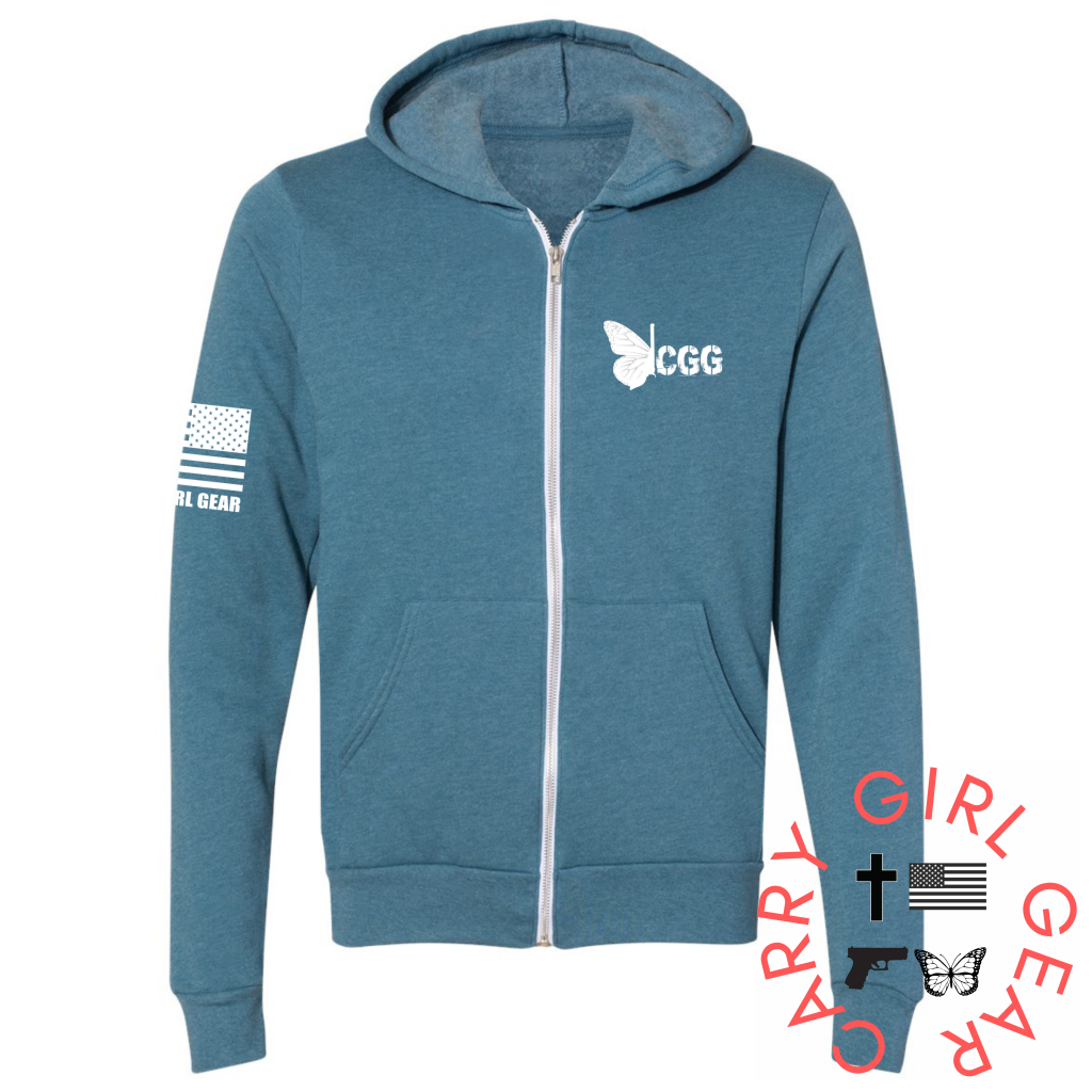 CGG Zippered Hoodie