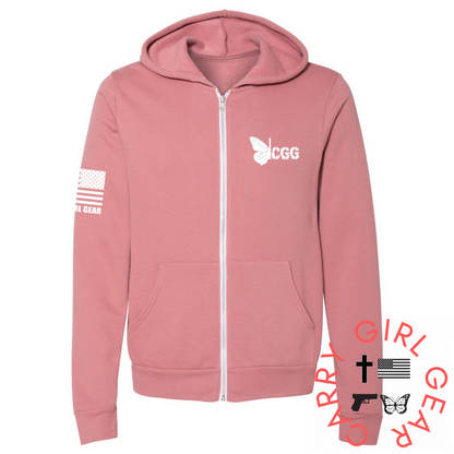 CGG Zippered Hoodie