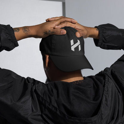 ShopHnH Dad Hat – Unisex Adjustable Baseball Cap with 3D Embroidered Logo | Trendy Streetwear Hat for Men & Women