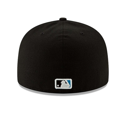 NEW ERA 59FIFTY AUTHENTIC COLLECTION MIAMI MARLINS ON-FIELD GAME HAT - BLACK 70456861